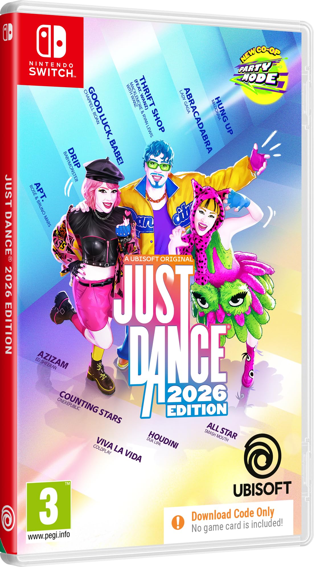 Just Dance 2026 (Switch) (Code in Box) : Amazon.co.uk: PC & Video